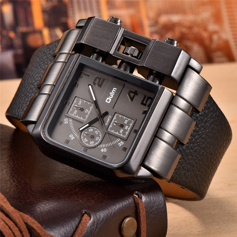 Contemporary Square Dial Watch